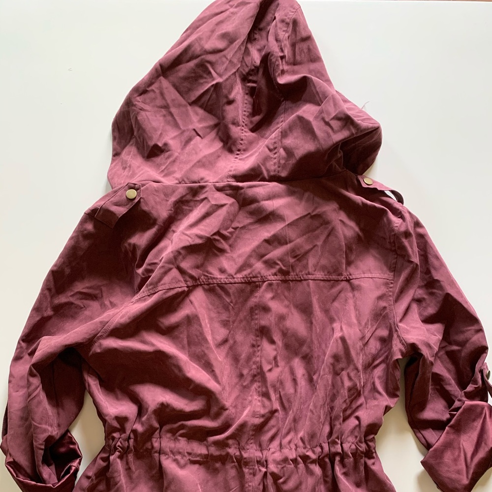 Lightweight Purple Utility Jacket - Picture 4 of 5